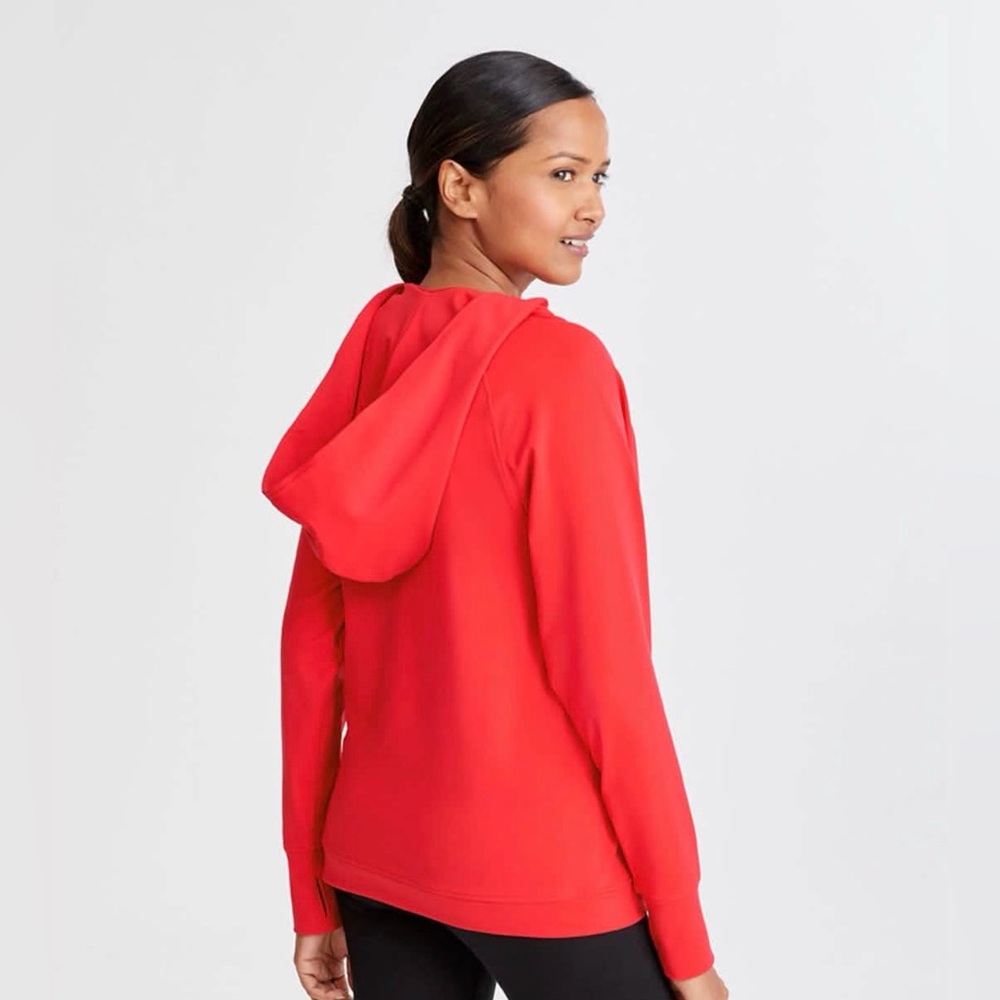 Under Armour Red Lose Fit HeatGear Jacket Size M Sporty